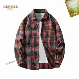 Picture of Hermes Shirt Long _SKUHermesM-3XL25tn1326507
